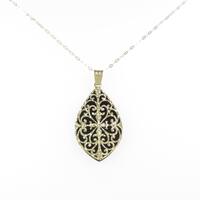 K18YG／K18WG オニキスネックレス