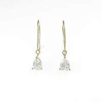 K18YG ダイヤモンドピアス