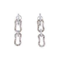 K14WG ダイヤモンドピアス