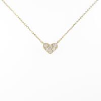 ヴァンドーム ハート ダイヤモンドネックレス
