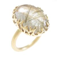 カオル ルチルクオーツリング