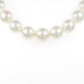 シルバークラスプ アコヤパールネックレス