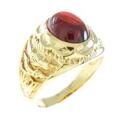 K18YG ガーネットリング