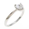 【リメイク】プラチナダイヤモンドリング 0．466ct・E・VS1・ハートシェイプ