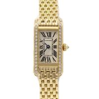 カルティエ WB3005A3 タンクアロンジェ YG／D クォーツ