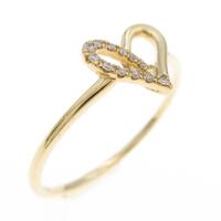 アーカー フィルージュ ハート ハーフ リング