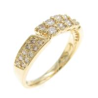 K18YG ダイヤモンドリング