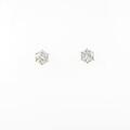 K18YGダイヤモンドピアス 0．311ct・0．307ct・E・I1・VG?GOOD