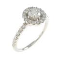 【リメイク】プラチナダイヤモンドリング 0．338ct・G・SI1・GOOD