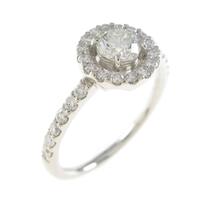 【リメイク】プラチナダイヤモンドリング 0．338ct・G・SI1・GOOD