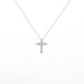 PT クロス ダイヤモンドネックレス
