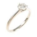 【リメイク】プラチナ ダイヤモンドリング 0．384ct・D・IF・3EXT H＆C