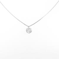 PT ソリティア ダイヤモンドネックレス