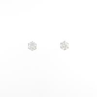 プラチナダイヤモンドピアス 0．209ct・0．218・E・VS1・VG