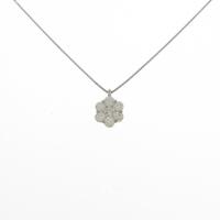 PT フラワー ダイヤモンドネックレス