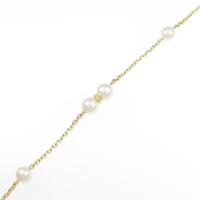 K18YG アコヤパールブレスレット