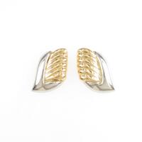 K18YG／PT ピアス