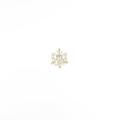 【リメイク】K18YG ダイヤモンドピアス 0．659ct・M・SI1・GOOD 片耳