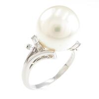 ミキモト シロチョウパールリング