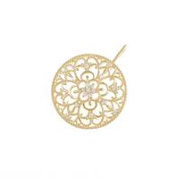 K18YG ダイヤモンドペンダント