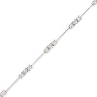 LINE ダイヤモンドブレスレット