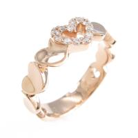 ポンテヴェキオ ハート ダイヤモンドリング