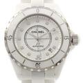 シャネル H1629 J12 38mmセラミック・12P 自動巻