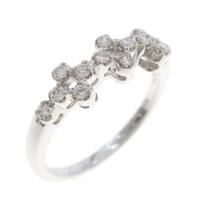 ヴァンドーム フラワー ダイヤモンドリング