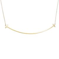 ティファニー Tスマイル ラージ ネックレス