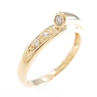 K18YG ダイヤモンドリング