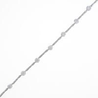 K18WG ダイヤモンドブレスレット