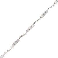 LINE ダイヤモンドブレスレット