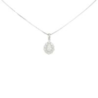 K18WG ダイヤモンドネックレス