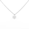 プラチナダイヤモンドネックレス 0．635ct・F・I1・VG