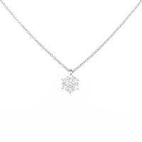 プラチナダイヤモンドネックレス 0．635ct・F・I1・VG