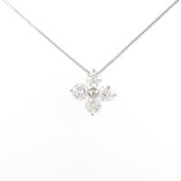 PT フラワー ダイヤモンドネックレス