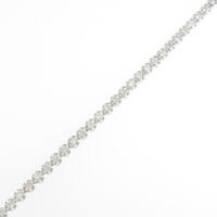 K18WG ダイヤモンドブレスレット