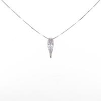 K18WG ダイヤモンドネックレス