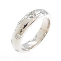 K18WG ダイヤモンドリング