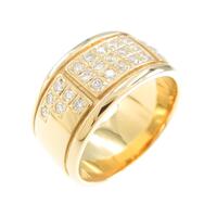 K18YG ダイヤモンドリング