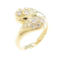 K18YG ダイヤモンドリング