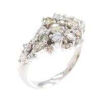 K18WG ダイヤモンドリング