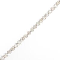 K18WG ダイヤモンドブレスレット