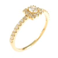 【リメイク】K18YG ダイヤモンドリング