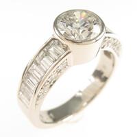 タサキ ダイヤモンドリング 1．11ct・F・VS2・GOOD