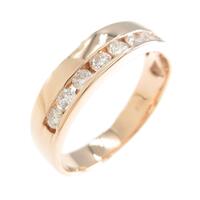 K18PG ダイヤモンドリング