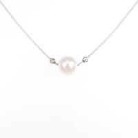 K14WG アコヤパールネックレス