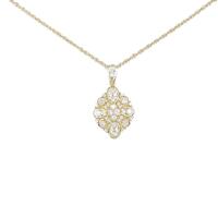 K18YG ダイヤモンドネックレス