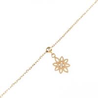 アガット フラワー ダイヤモンドブレスレット