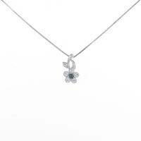 PT フラワー アレキサンドライトネックレス